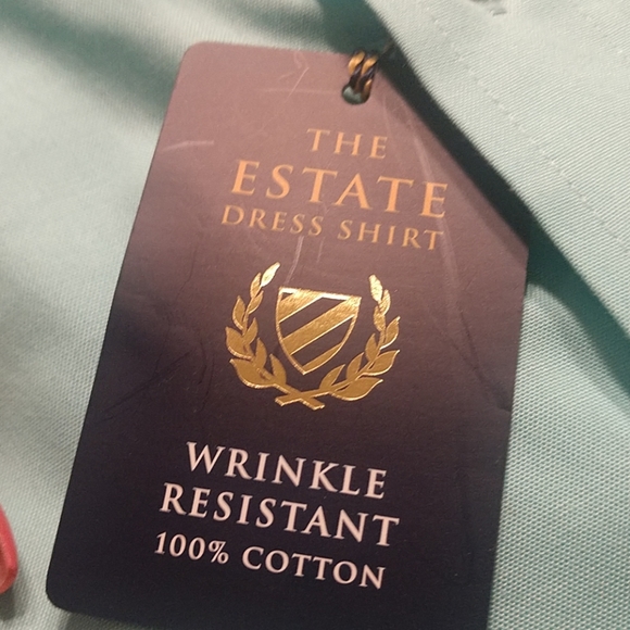 Nwt  Club Room dress shirt sea green - Picture 3 of 6